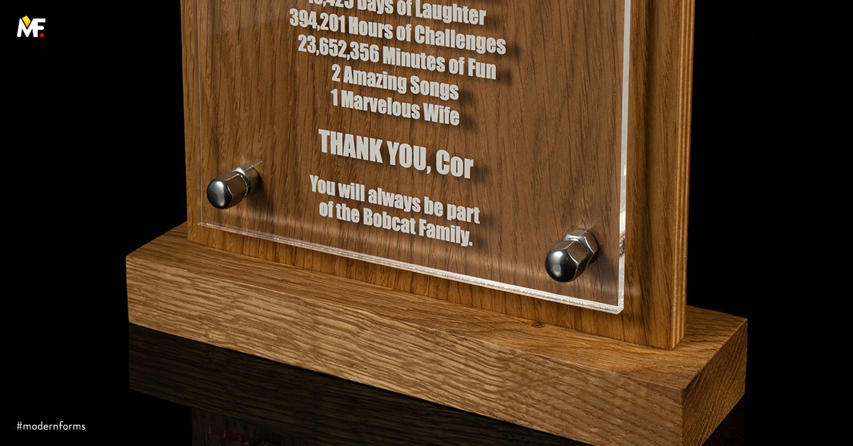 Company trophy, or how to thank in business