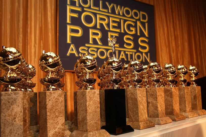 Golden Globes movie trophy